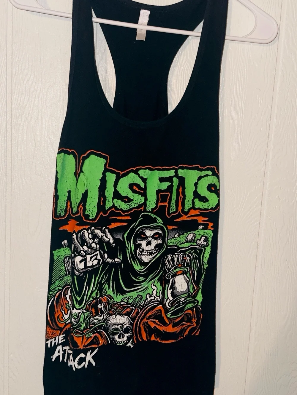 Vintage Misfits The Attack Tank Top Band Size M